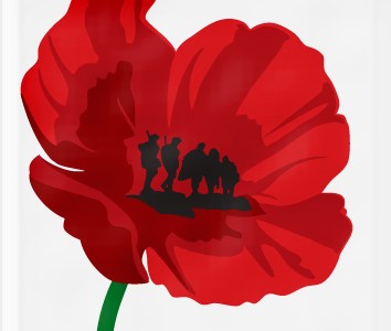 The WWI Centenary Poppy Tile