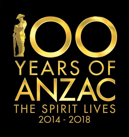 Anzac Centenary fed logo