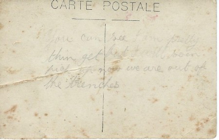 Private William Patrick Harris_Postcard